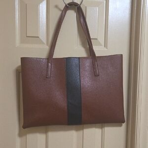 Vince Camuto Brown Leather Tote
